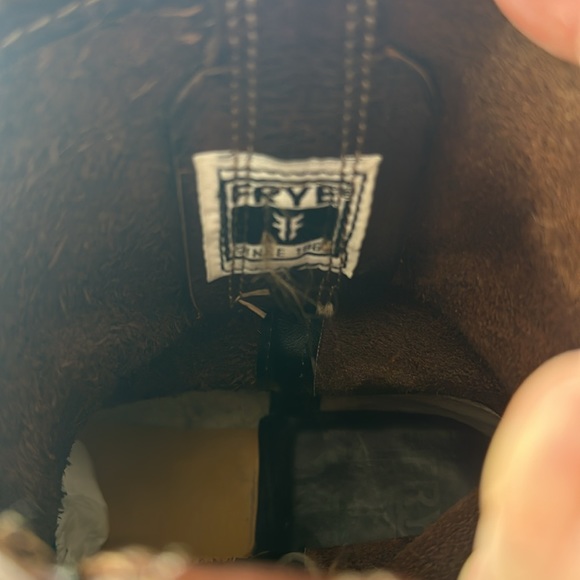 Frye leather boots Harness 8R boot.  Rare find! - Picture 10 of 11